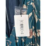 Amur Rhea Silk Maxi Dress Teal Womens Size 10 Blue Photo 7