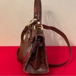 Francisco Rogani Snake Print Mini Crossbody Bag Red Photo 4