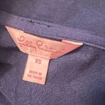 Lilly Pulitzer Skipper Popover Navy Blue Dress Size XS Photo 3