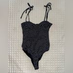 ZARA  Polka Dot Spaghetti Strap Bodysuit Photo 1