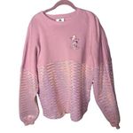 Disney NWT Walt World Spirit Jersey Women's Size Medium Purple Sparkly Preppy Photo 0