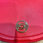 Bebe  Lily Saddle Crossbody Bag Hibiscus Red NWT Photo 1