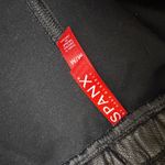 Spanx  Faux Leather Jogger Pants Womens Medium Black Pull On Elastic Vegan 28" Photo 7