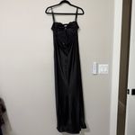 Princess Polly  Tall Fadyen Bias Cut Maxi Dress Black Photo 5