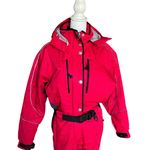 Obermeyer Vintage  Red One-Piece Snowsuit Women’s 8 Petite Excellent Condition Photo 1