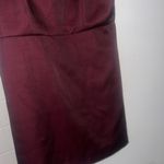 A New Day Elegant Chic Burgundy Mini Dress Size 16 Photo 6