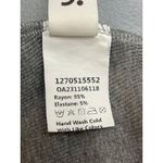 Commense Women's Gray Long Sleeve Off The Shoulder Knit Gown Maxi Dress Size M Size M Photo 3