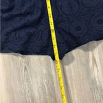 Maurice's  Navy Blue Lace Romper Photo 4