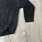 Wild Fable Women's Black Crewneck Long Sleeve Tinsel Sweater - Size XL - NWT Photo 4