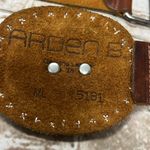 Arden B Boho leather belt with turquoise stones M/L Photo 2