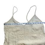 Free People Ivory Cream Lace Sleeveless Skater Skirt Dress w/ Slip Small Photo 3