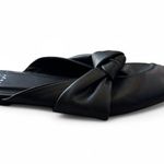 A New Day  Bow Flats Size 7 Black Slip-On pointed‎ Photo 0