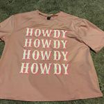 SheIn Howdy Tshirt Photo 0