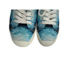 Cariuma OCA Low Blue Ocean Water Tie Dye Canvas Sneakers Sustainable Casual Size 10.5 Photo 8