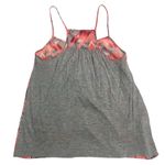 Petticoat Alley  Burnt Orange Ruffled Camisole Size XS Geometric Modern Boho Chic Photo 1