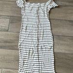 Popular Basics  stripe fitted dress Photo 3