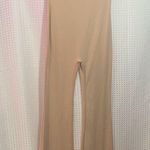 SheIn 🐻 EZwear Solid Tube Unitard Jumpsuit Nude Color Small Photo 4