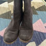Lucky Brand  8/38 Hanover Knee High Riding Equestrian Tall Boots Gray Brown Suede Photo 5