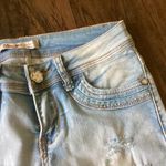 Moon Girl Long Denim Shorts Blue Size 26 Photo 2