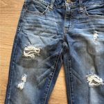American Eagle Outfitters Ripped Distressed Blue Denim Jeans Jeggings Photo 4
