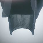 French Connection  M Silky Black Shadow Capped Sleeve Top Funeral Photo 5