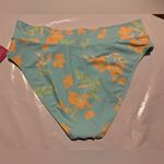 Ninety Nine Bikini Bottom NWT Women’s Size XXL Blue Color with Floral Pattern Photo 2