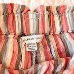 American Eagle High-Rise Striped Paper Bag Shorts Sizs XS Photo 2