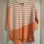 Women’s Orange C Active Quarter Sleeve Top Size M Photo 0