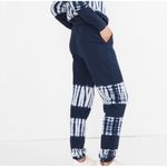Madewell Tie-Dye Retro Sweatpants Size M Bengali Indigo Elastic Waistband Photo 3