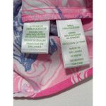 Lilly Pulitzer Marla Romper Sun Drenched Pink Tropics Ruffle Hem Crepe Size 00 Photo 7