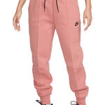 Nike  Women's Sportswear Tech Pants Mid-Rise Joggers 1X Pink Photo 0