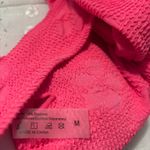 SheIn Pink Textured Bikini Set Photo 3