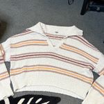 Free People Kennedy Stripe Pullover Sweater Photo 2