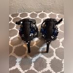 ZARA  Black Heels Embellished Ankle Strap EU 36 US 5.5 Photo 11