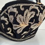 Fantasie Black Embroidered Balconette Bra 30I Floral Lace Trim Underwire Size undefined Photo 2