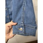 Alfred Dunner  Women’s Light Wash Denim Jacket Floral Butterfly Embroidered 1X Photo 11