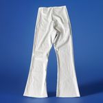 Commando  Women's Faux Leather Cropped Flare Leggings White Large Photo 6