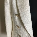 ZARA  Cream Tweed Women's Blazer NWT Photo 2