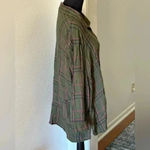 Faded Glory  Forest Green Plaid Button-up Shirt Photo 1