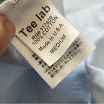 Frank & Eileen Tshirt tee lab cotton half sleeve womens Blue (medium) minimalist Photo 7