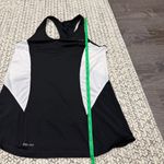 Nike  Pro Dri-Fit Black and White "Swimming" Tank Top Photo 9