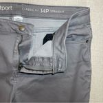 Westport  | Petite Gray Classic Fit Straight Leg Jeans | 14P Photo 3