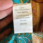 Qearal Womens Casual V Neck 3/4 Sleeve Boho Floral Loose Short Mini SZ S #1994 Brown Photo 13