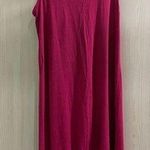 Maroon high low loose tank slip dress Photo 0