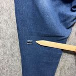 UWD Denimwear High Rise Jeans Skinny Leg Triple Button Dark Wash Women's Size 15 Blue Photo 7