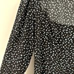 Madewell  Seamed Long-Sleeve Mini Dress in Ditsy Floral Size 2 Photo 3