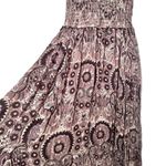 Free People Neutral 'Season In The Sun' Smocked Slip Dress Small Photo 8