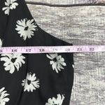 Maurice's Black Sleeveless Dress with White Daisy Print – Casual Spring/Summer Mini Dress Photo 1