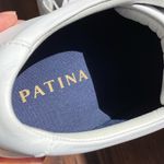 Patina PLG Leather Low White Sneakers Portland Leather Goods Size 7 Photo 3