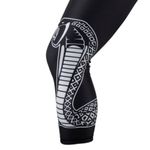 Ford Performance Shelby Mustang Cobra Snake Printed Crop Capri Leggings Black XS Photo 4